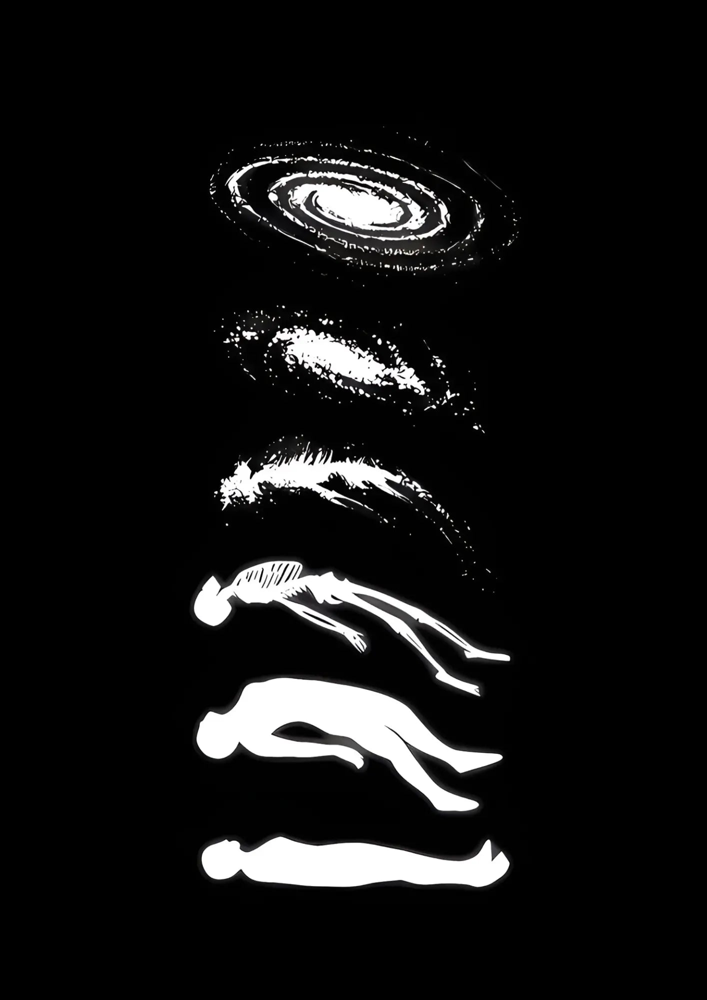 Monochrome Mind — Abstract Black & White Poster Set (6 Designs)