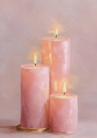Blush Serenity — Soft Coquette Poster Set (6 Designs)
