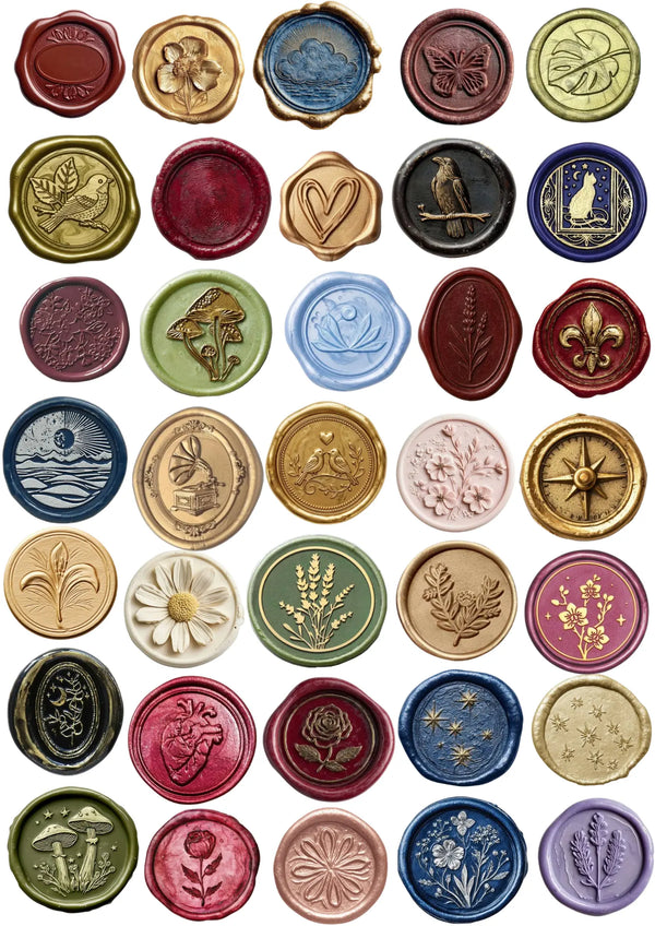 Vintage Seal Style 1 Sticker Pack